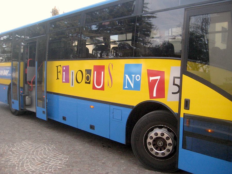 Il Filobus 75... in corsa verso Premariacco