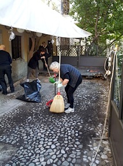 Trattoria Ai Frati costretta a rimuovere la pedana