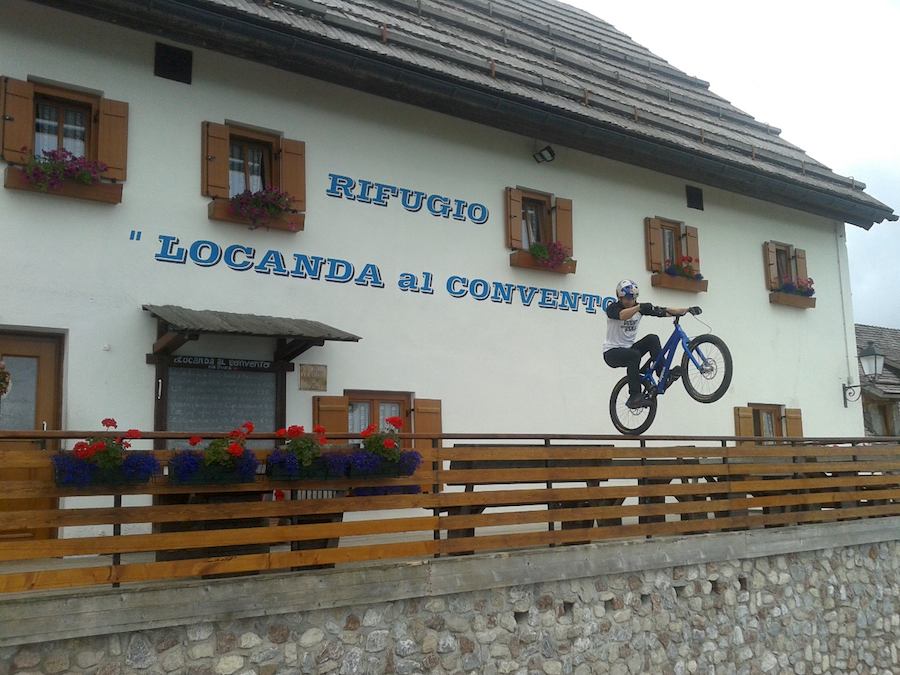 Danny MacAskill in Friuli Venezia Giulia